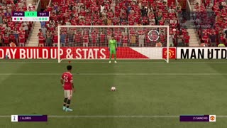 Man United vs tottenham hotspur penalty shootout