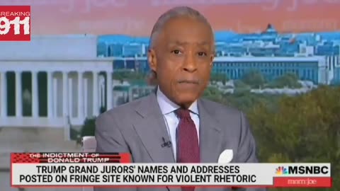 Al Sharpton claims Trump used rasict slur by using the word "RIGGERS"