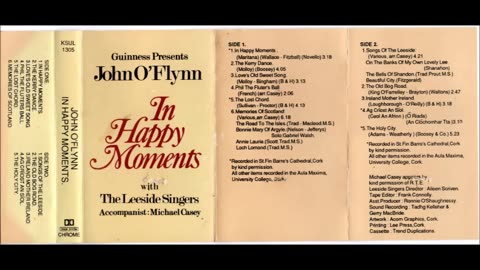 In Happy Moments (Maritana) William Vincent Wallace sung by John O'Flynn (Cassette Compilation) 3-7-19