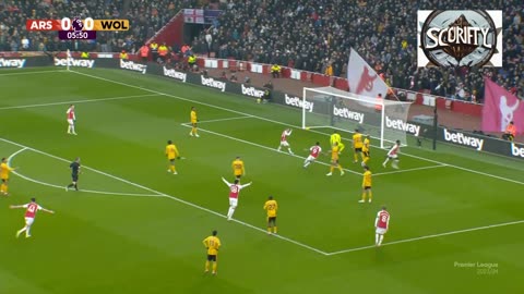 Highlights - Premier League Arsenal vs Wolves - 2023 - 2024