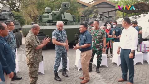 Panglima Tentara Malaysia Takjub Lihat Senjata Buatan Indonesia