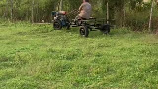 Home made tractor and trailer