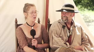 Scottish Immigrant Reenactors - Steve & Tricia Barton