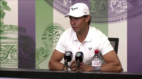 Nadal says he misses Federer on Wimbledon return
