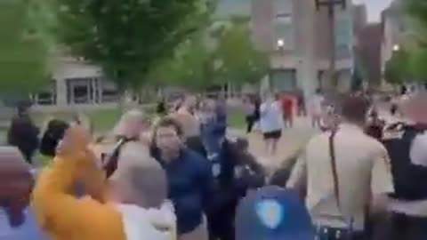 Another Professor Arrested: His crime simply Filming other Students being attacked