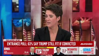 Rachel Maddow Freaks Out After Trump Victory in Iowa
