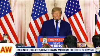 THE LATEST TODAY NEWS Celebrating Democrats' Midterm Election Showing, President Biden