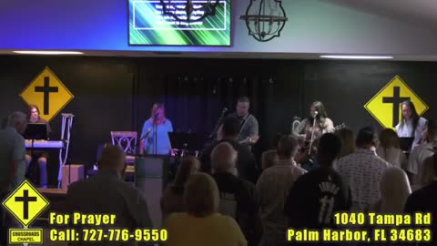 Praise & Worship Music at Crossroads Chapel Palm Harbor on Sunday 5/28/2024