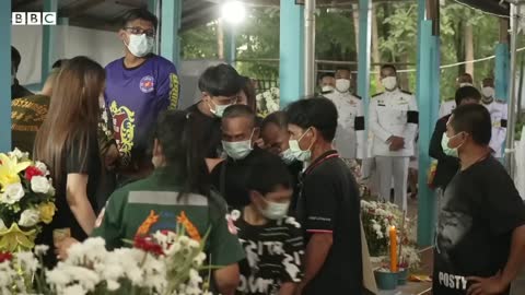 Thailand nursery attack: Final farewell after massacre - BBC News