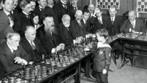 Chess player now vs then