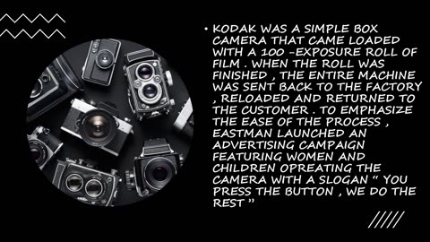 Kodak Camera History: From Film to Digital Revolution