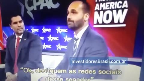 Eduardo Bolsonaro fala sobre a maior prisão arbitrária da história do Brasil.