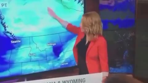 Weather Girl Fail