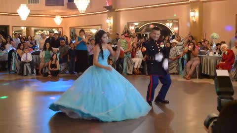 Daughter and Father Leave Everyone In Awe When They Take The Dance Floor