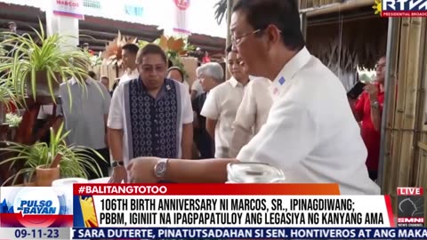 106th Birth anniversary ni Marcos, Sr., ipinagdiwang