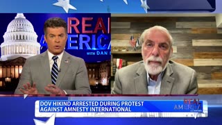 REAL AMERICA -- Dan Ball W/ Dov Hikind, Dov Arrested In NYC For Protesting Hamas Rapes, 3/8/24