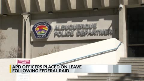 DEVELOPING! New Mexico: Federal agents raided the home of an Albuquerque police officer today