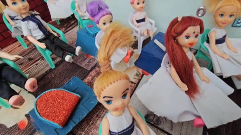 barbie doll all day routines in indian village