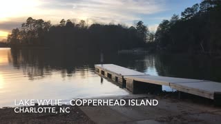 Lake Wylie - Copperhead Island - Kayak Fishing for Bass - Charlotte, NC 1/1/20