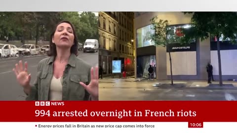 Nearly 1,000 arrested on fourth night of riots in France - BBC News
