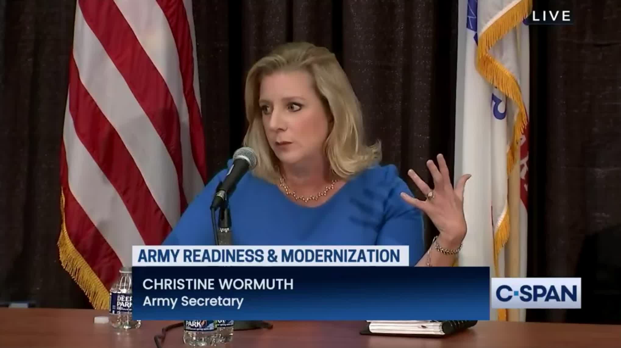 Christine Rumble Army Secretary Christine Wormuth on keeping the military out of the ...