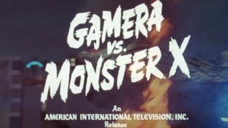 Godzilla vs. Monster X (1970) trailer