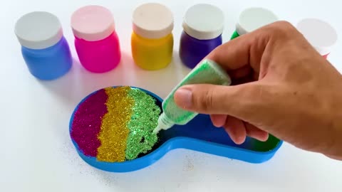 Fun and Satisfying Video l Mixing All My Slime and Clay