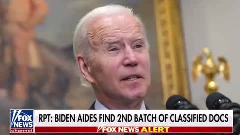 BREAKING: Biden Aides Find 2nd Batch of Classified Docs