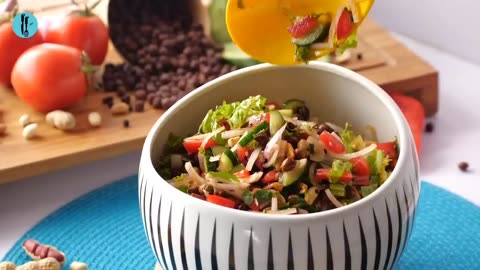 Healthy Protein Salad - Weight loss Friendly By Healthy Food Fusion