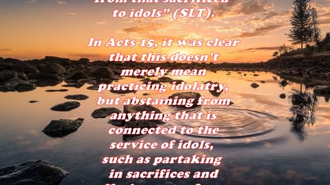 The Book of Acts 21:25 - Daily Bible Verse Commentary