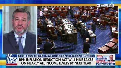 T. Cruz on claims the "Inflation Reduction Act" won't raise taxes for anyone making $400000 or less!