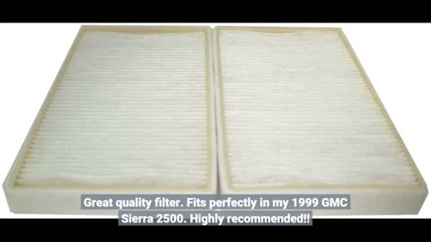 ACDelco CF1104F Professional Cabin Air Filter