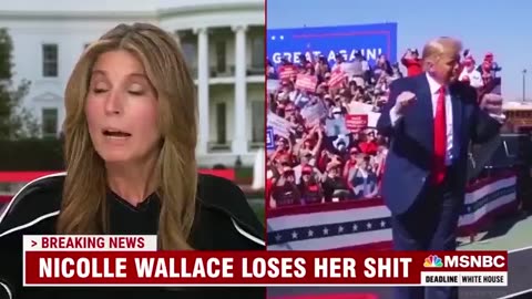 I think Trump broke Nicolle Wallace 😂