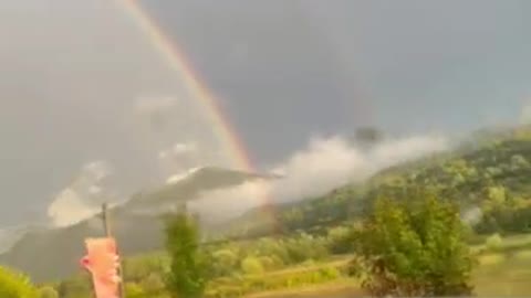 AMAZING DOUBLE RAINBOW