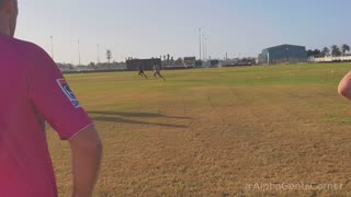 Local Rugby Team's Dynamic Relay Races: Cones, Speed, and Teamwork (Training Session)