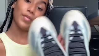 750Kicks Unboxing: Yeezy Boost 700 V3 Kyanite with @Rramita.ms - 2023 Yeezys 700s Trend Styling Fit