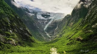 Norway AMAZING Beautiful Nature with Relaxing Music and sound, 4k nature | Relaxation film