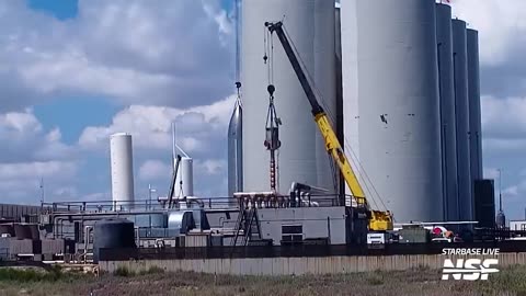 Next Flight Booster Rolled Out for Stress Testing | SpaceX Boca Chica