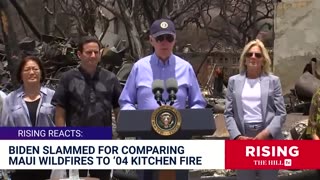 WATCH: Joe Biden Seemingly NODS OFF During Maui Fire Victims Ceremony During FLYOVER Visit: Rising