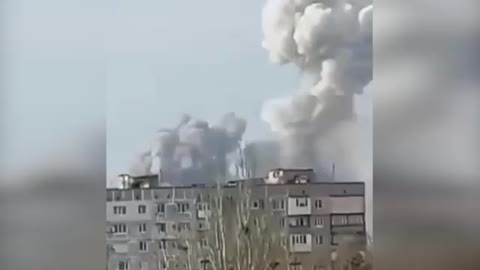 Explosion Rocks Melitopol Air Base in Ukraine.MUST WATCH