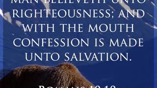 Daily Bible Verse - Romans 10:10