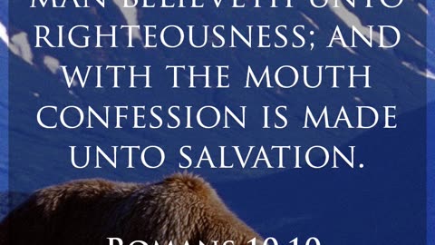 Daily Bible Verse - Romans 10:10