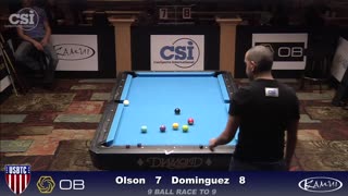 Olson vs Dominguez PART 2 ▸ 2015 US Bar Table 9-Ball Championship