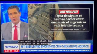 Biden opens 114 gates in the border for pronghorns
