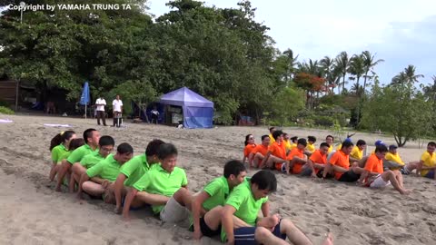 Yamaha Bali Team - Team Building Game in Bali Indonesia