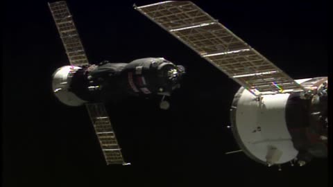 Russian Cargo Craft Arrives at the International Space Station