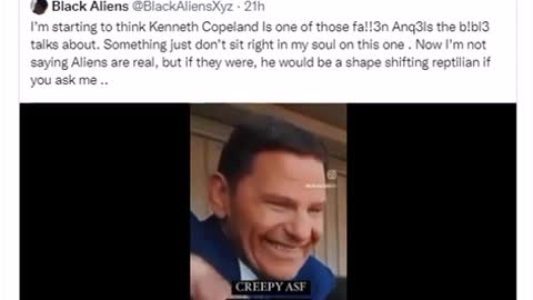 👺KENNETH COPELAND EXPOSED REPTILIAN 🦎LOOK AT IT’S 👁️👁️🙈