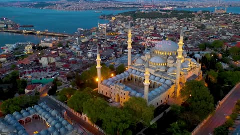 Istanbul, Turkey 8K Video Ultra HD 120 FPS in Drone View-1