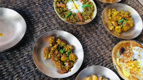 Nepal's traditional newari food dishes