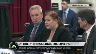 Lt Colonel Theresa Long, MD Warns those Considering Getting the Vaccines: You Have No Legal Recourse